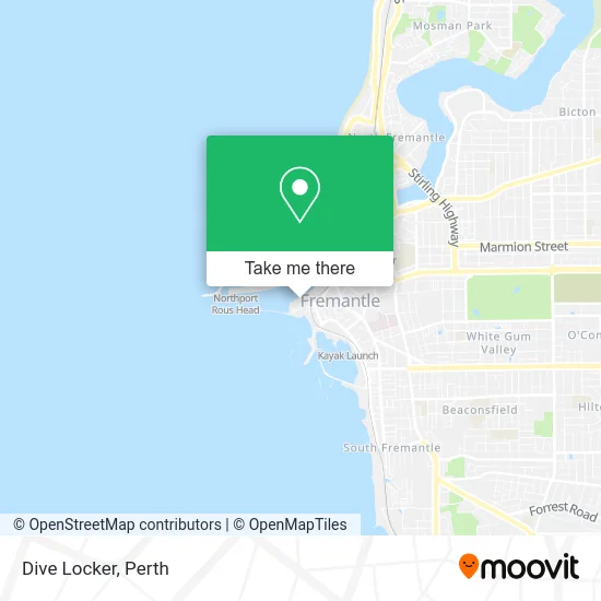 Dive Locker map
