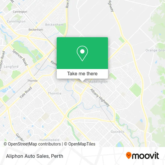 Mapa Aliphon Auto Sales