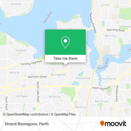 Strand Booragoon map