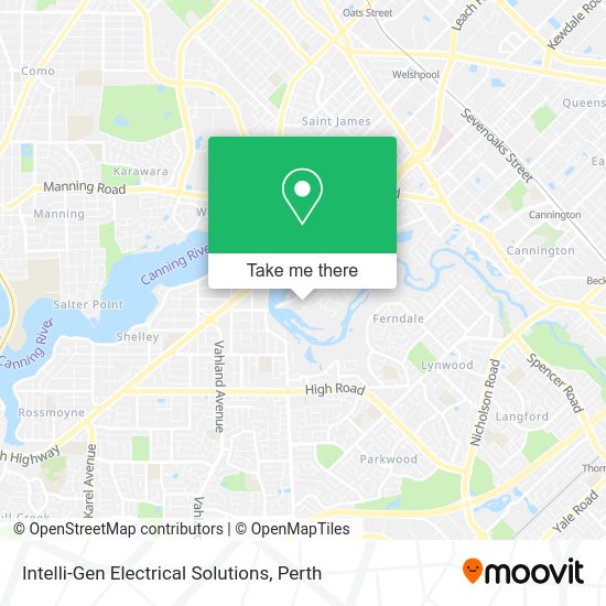 Intelli-Gen Electrical Solutions map