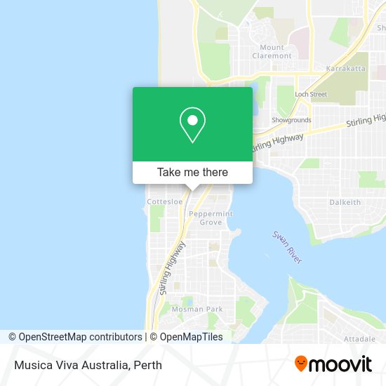 Musica Viva Australia map