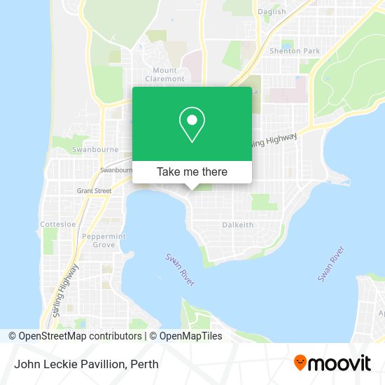 John Leckie Pavillion map