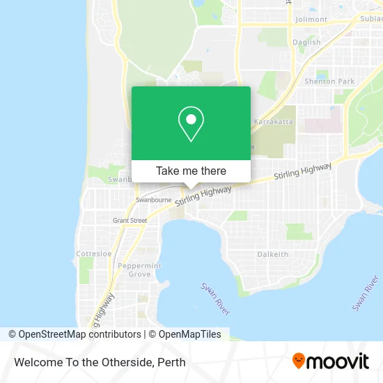 Mapa Welcome To the Otherside