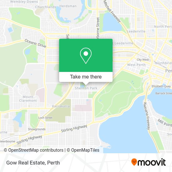 Gow Real Estate map