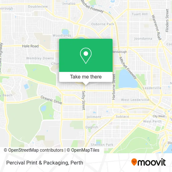 Mapa Percival Print & Packaging