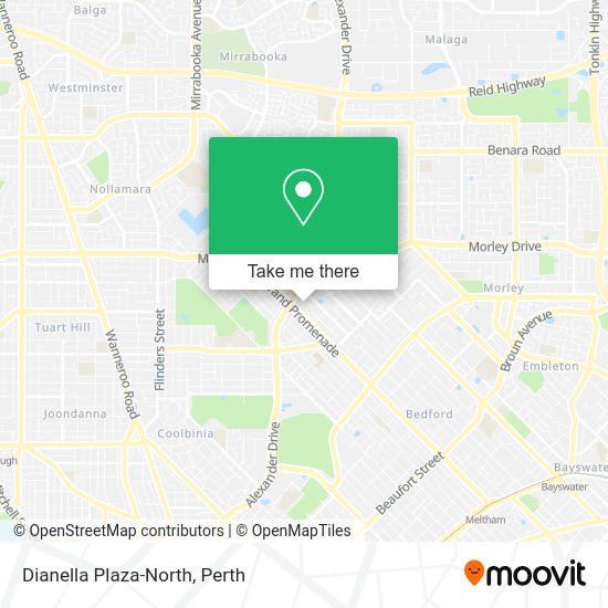 Dianella Plaza-North map