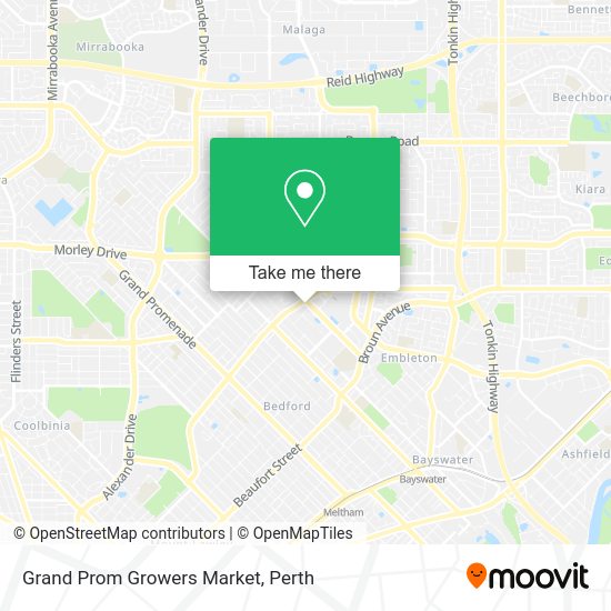 Grand Prom Growers Market map