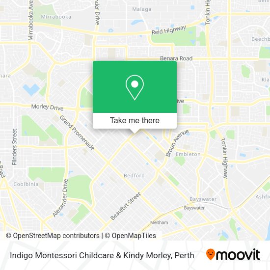 Indigo Montessori Childcare & Kindy Morley map