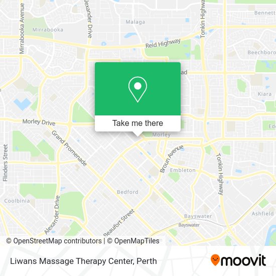 Liwans Massage Therapy Center map