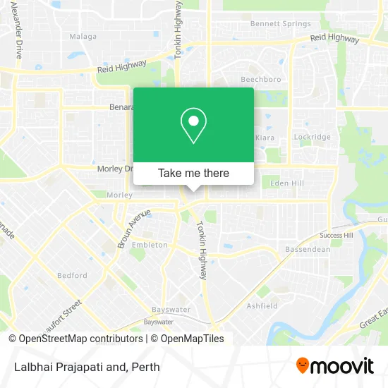 Lalbhai Prajapati and map