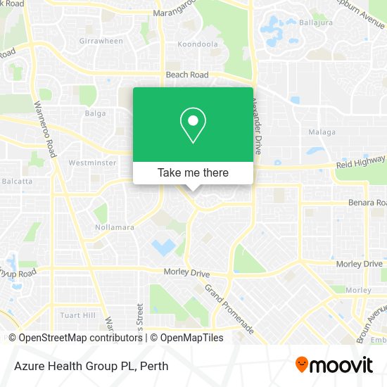Azure Health Group PL map