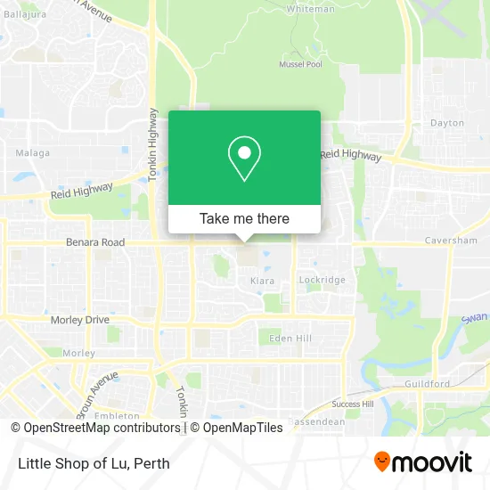 Mapa Little Shop of Lu