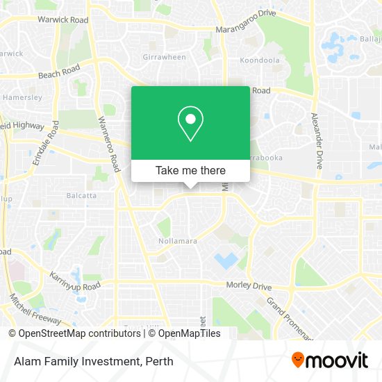 Alam Family Investment map