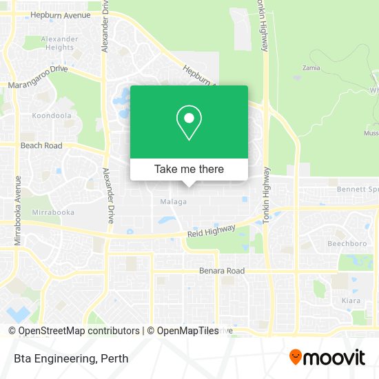 Bta Engineering map