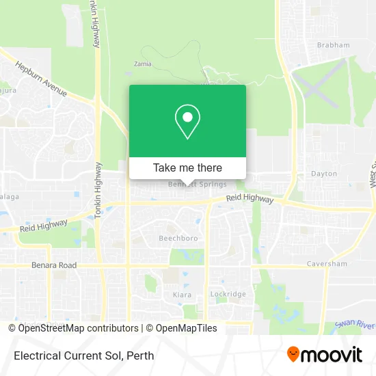 Mapa Electrical Current Sol