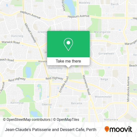 Jean-Claude's Patisserie and Dessert Cafe map