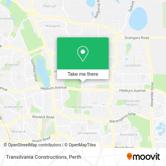 Mapa Transilvania Constructions