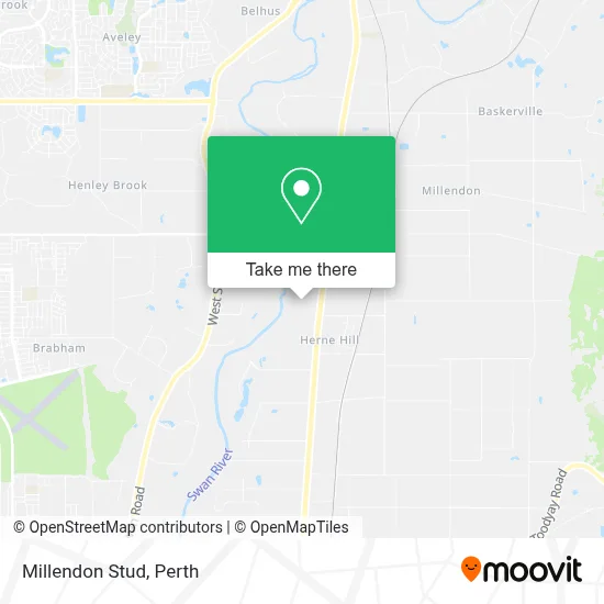 Mapa Millendon Stud
