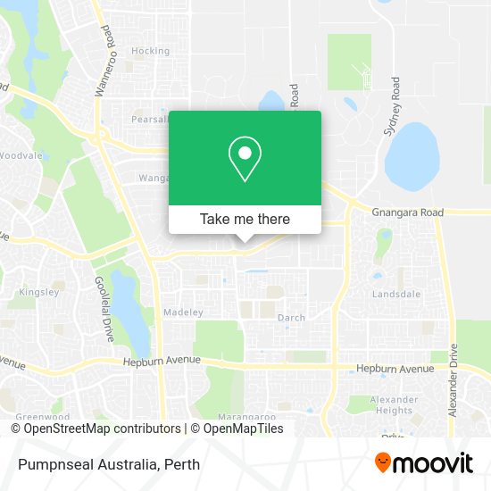Pumpnseal Australia map