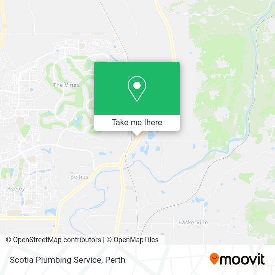 Scotia Plumbing Service map