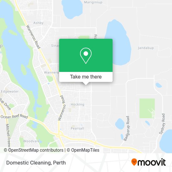 Domestic Cleaning map