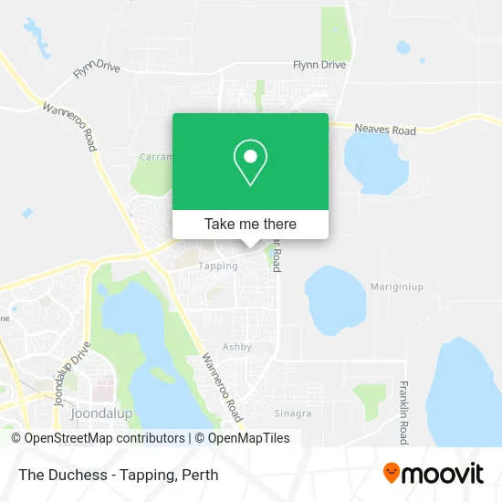 Mapa The Duchess - Tapping