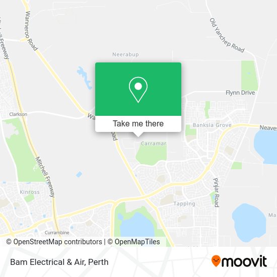 Bam Electrical & Air map