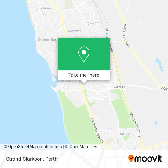 Mapa Strand Clarkson