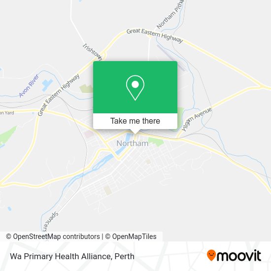 Wa Primary Health Alliance map