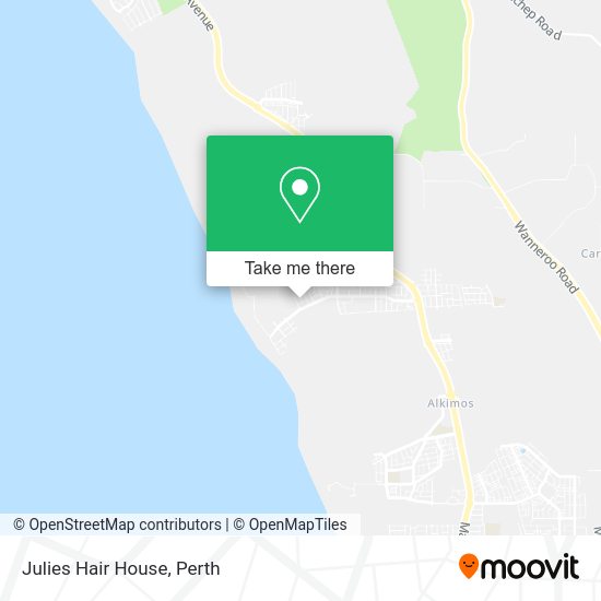 Julies Hair House map