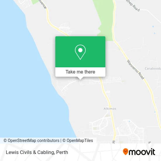 Mapa Lewis Civils & Cabling