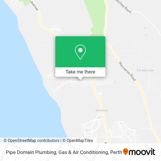 Pipe Domain Plumbing, Gas & Air Conditioning map