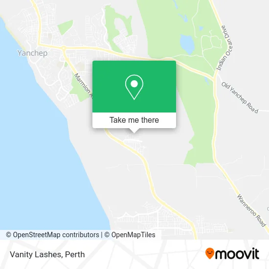 Vanity Lashes map