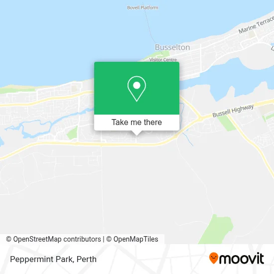 Mapa Peppermint Park