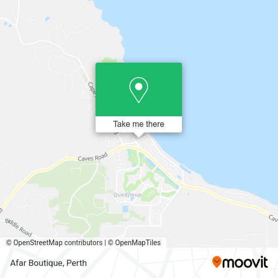 Afar Boutique map