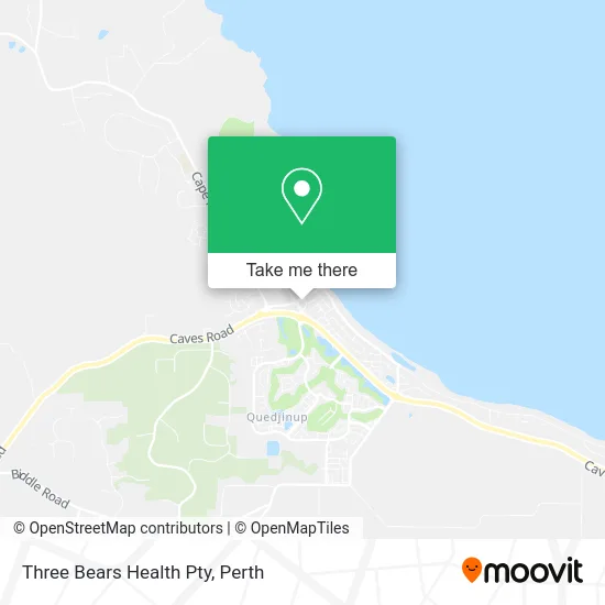 Mapa Three Bears Health Pty