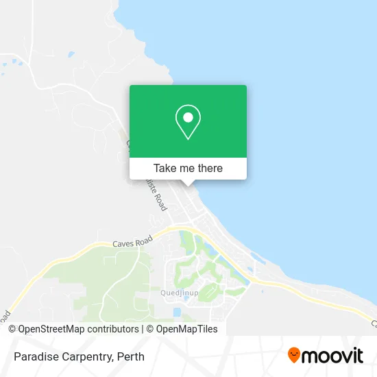 Mapa Paradise Carpentry