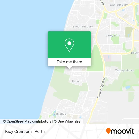 Kjoy Creations map