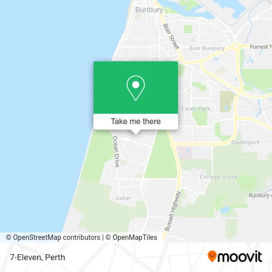 7-Eleven map