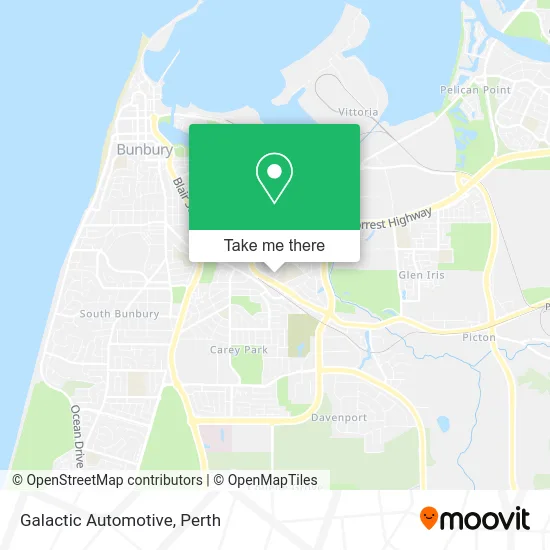 Mapa Galactic Automotive