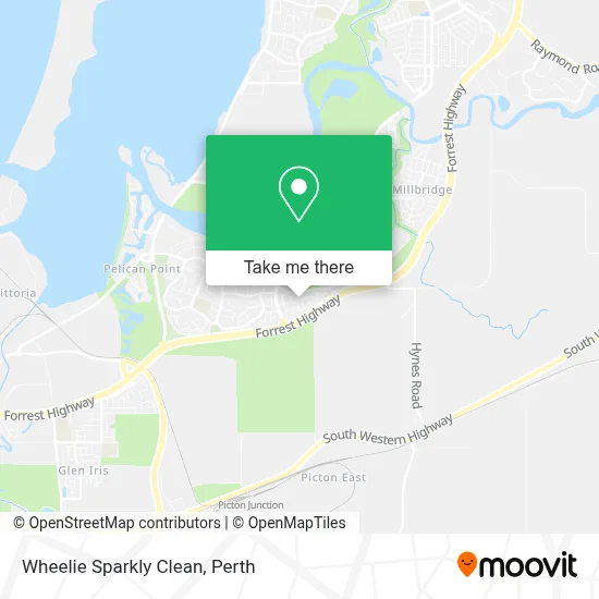 Mapa Wheelie Sparkly Clean