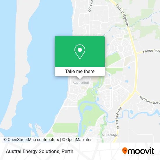 Mapa Austral Energy Solutions