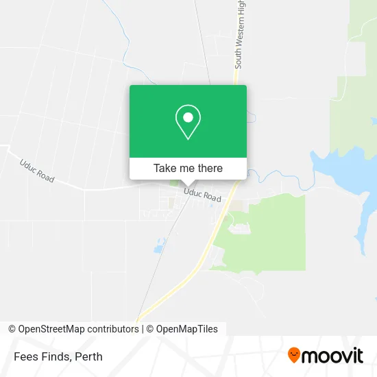 Fees Finds map