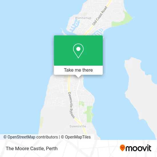 Mapa The Moore Castle