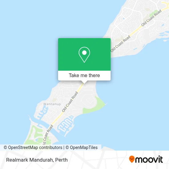 Mapa Realmark Mandurah