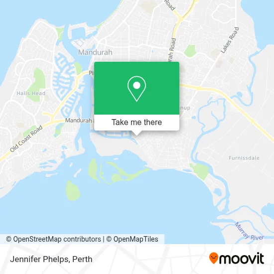 Mapa Jennifer Phelps