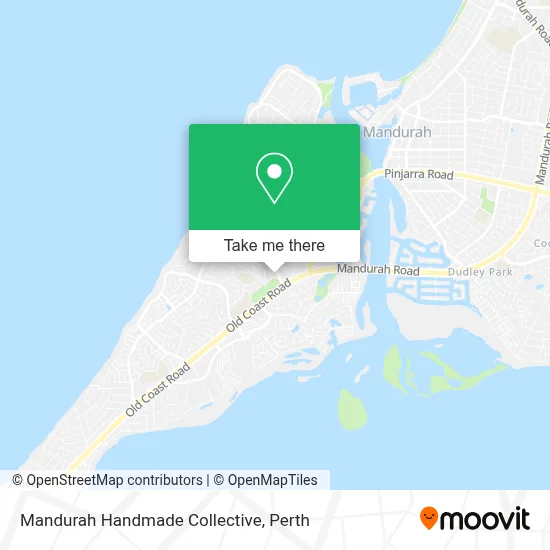 Mapa Mandurah Handmade Collective