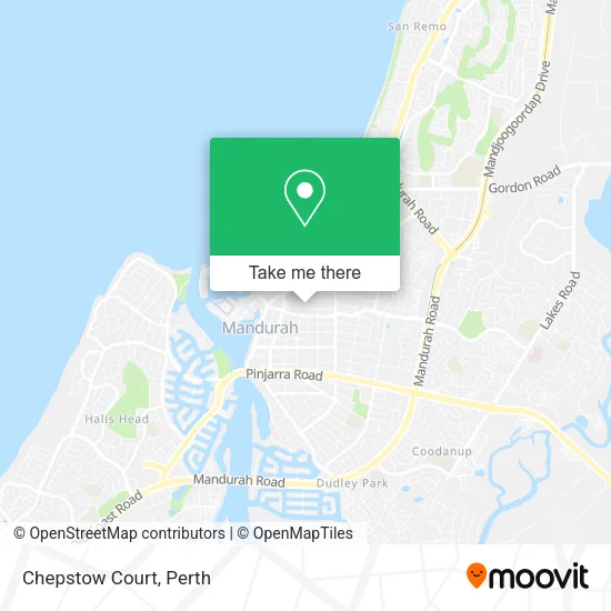 Chepstow Court map