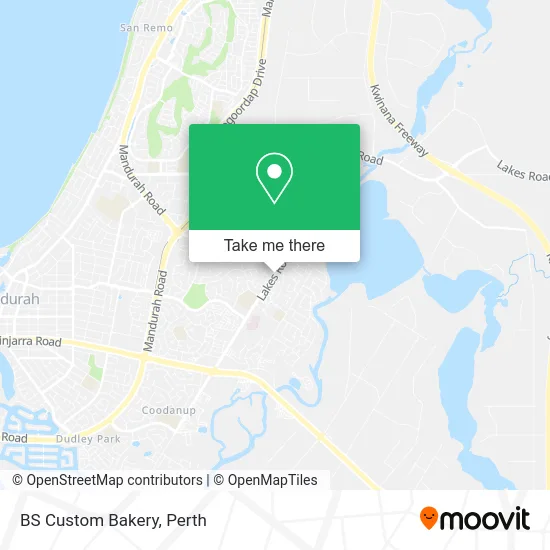 Mapa BS Custom Bakery