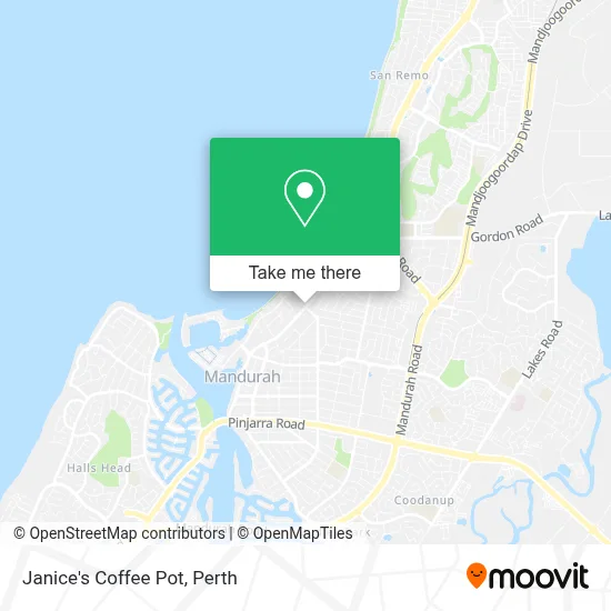 Mapa Janice's Coffee Pot